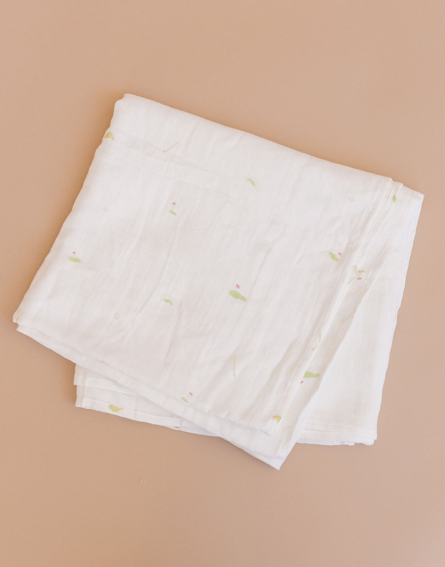 Organic Muslin Swaddle Set, Green