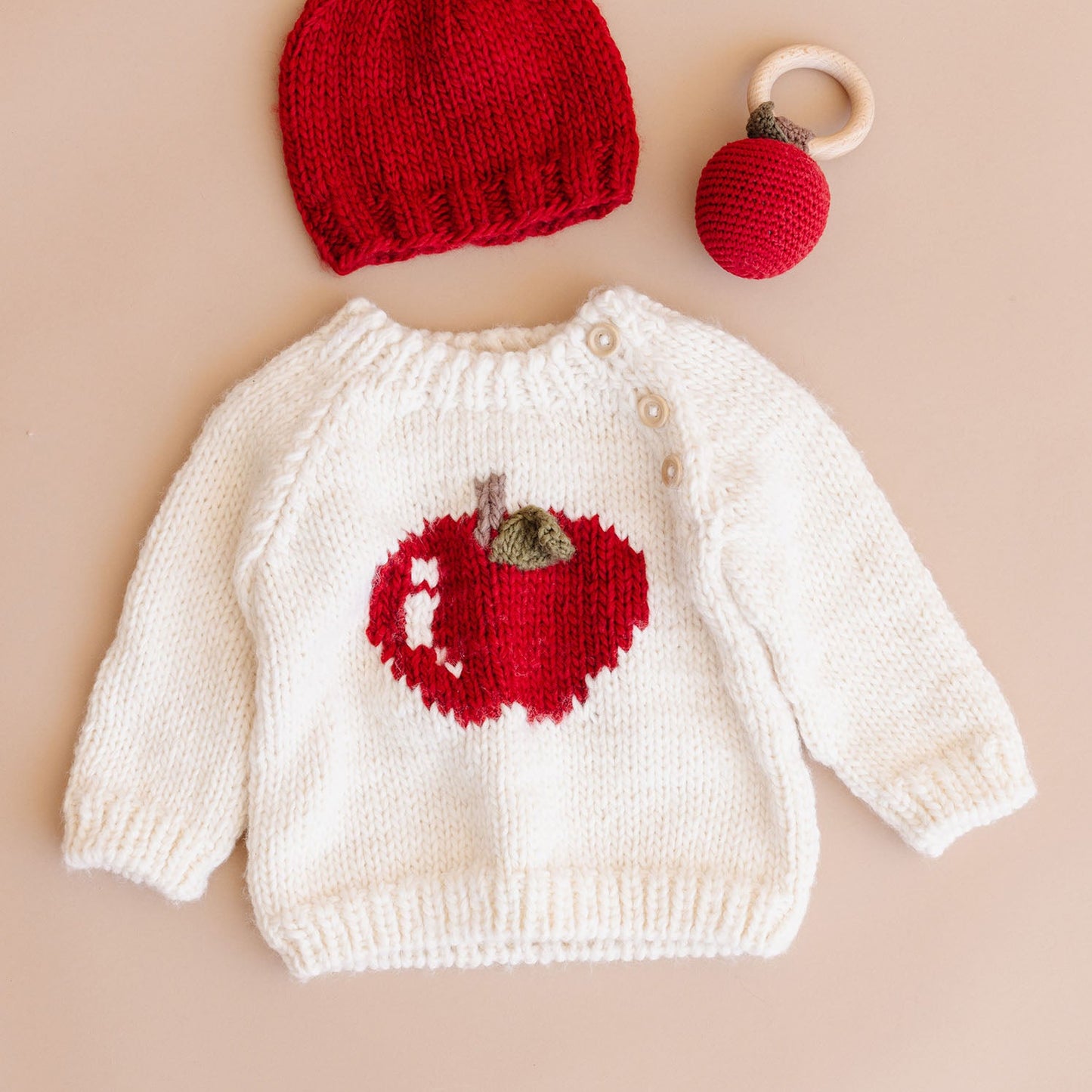 Apple Pullover Sweater