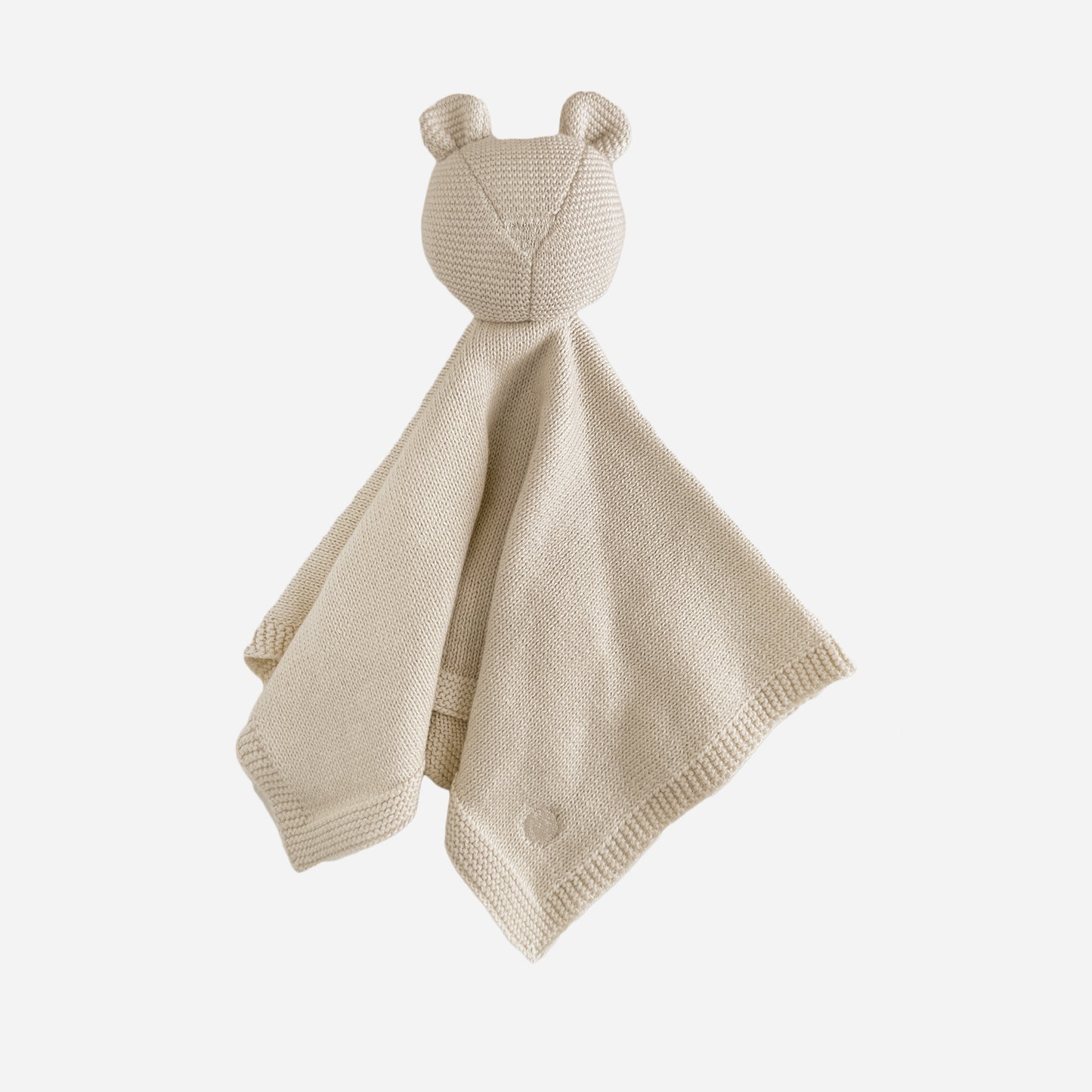 Organic Cotton Bear Lovey, Birch