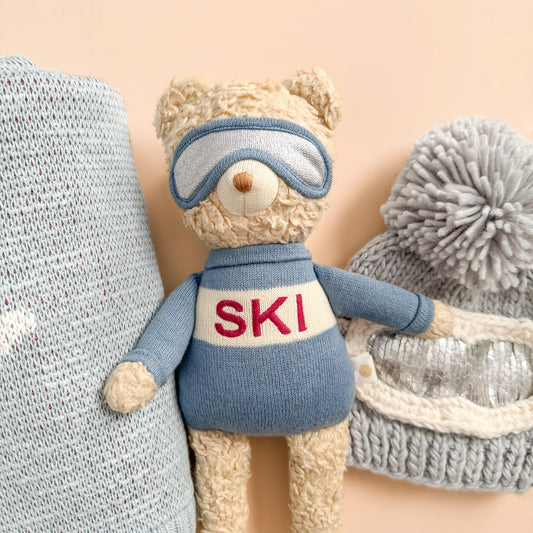 Benjamin Bear Ski Plush Toy