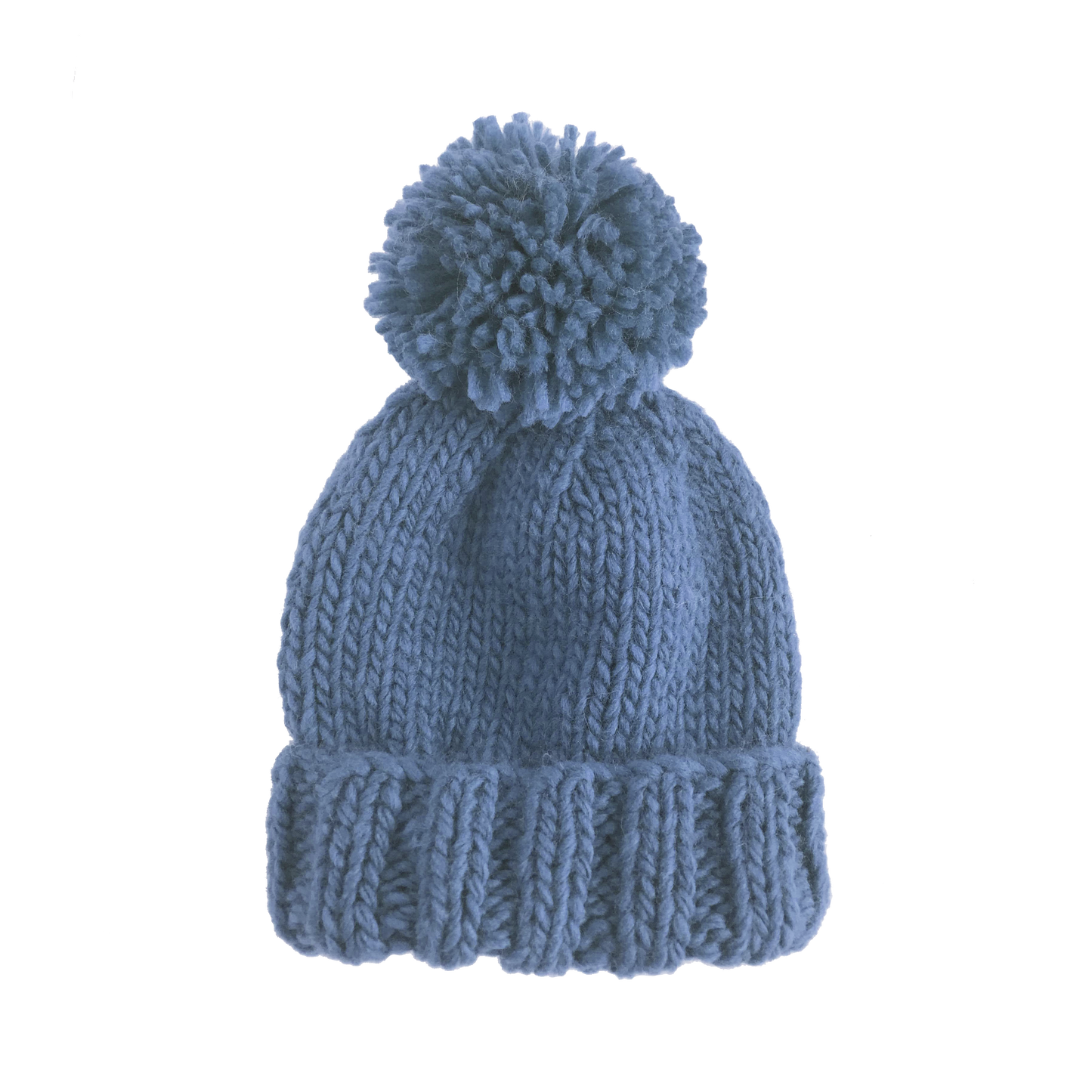 Classic Pom Hat - Blue