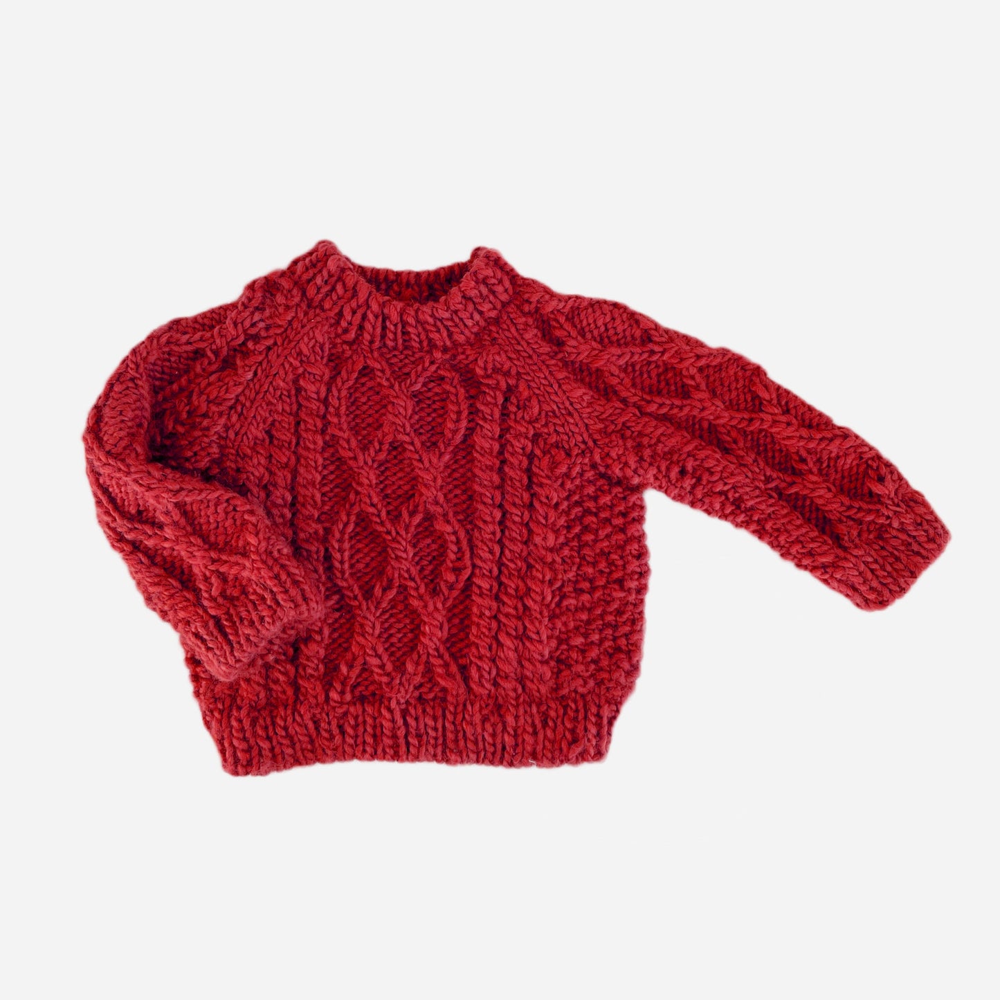 Fisherman Sweater - Red