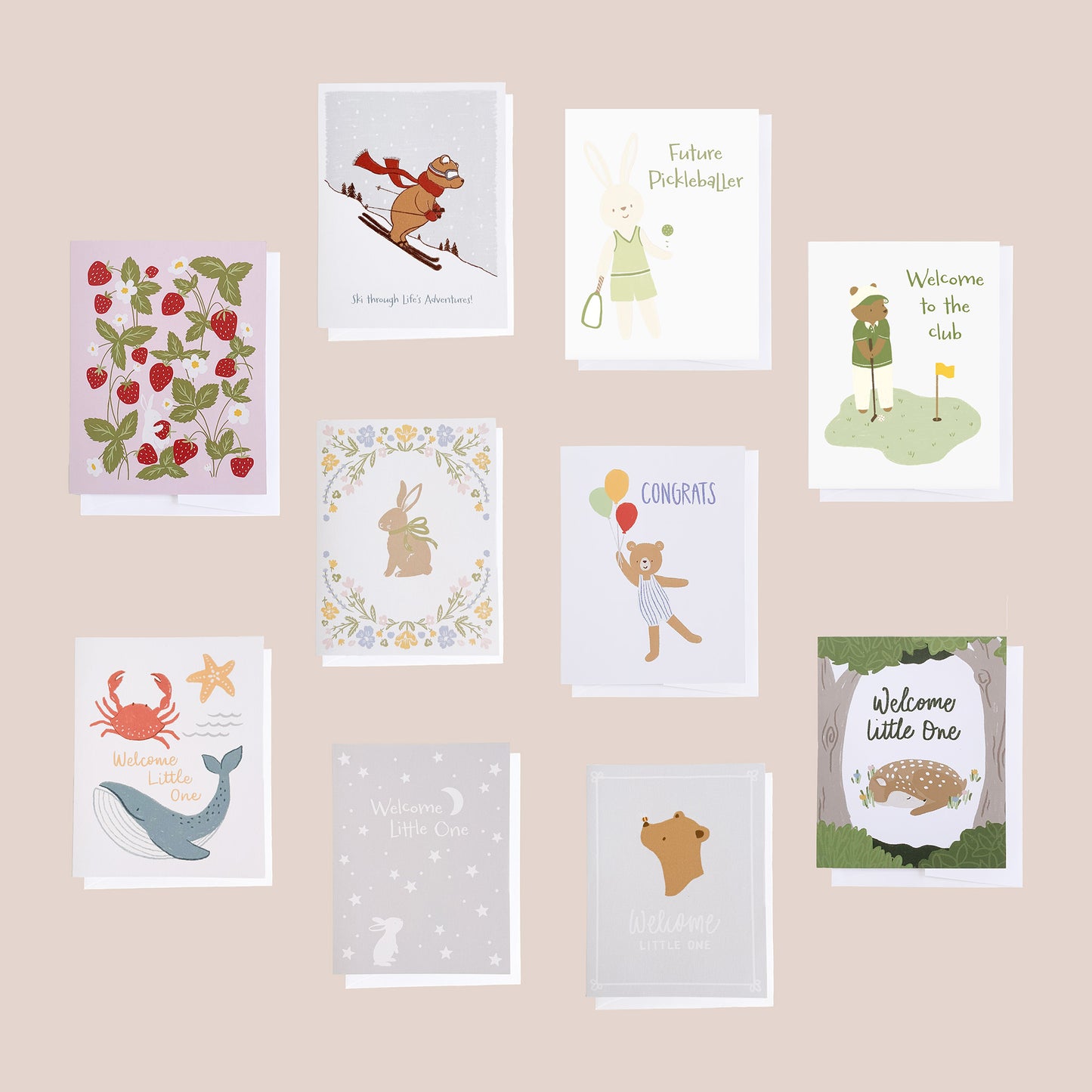 Coordinating Greeting Card