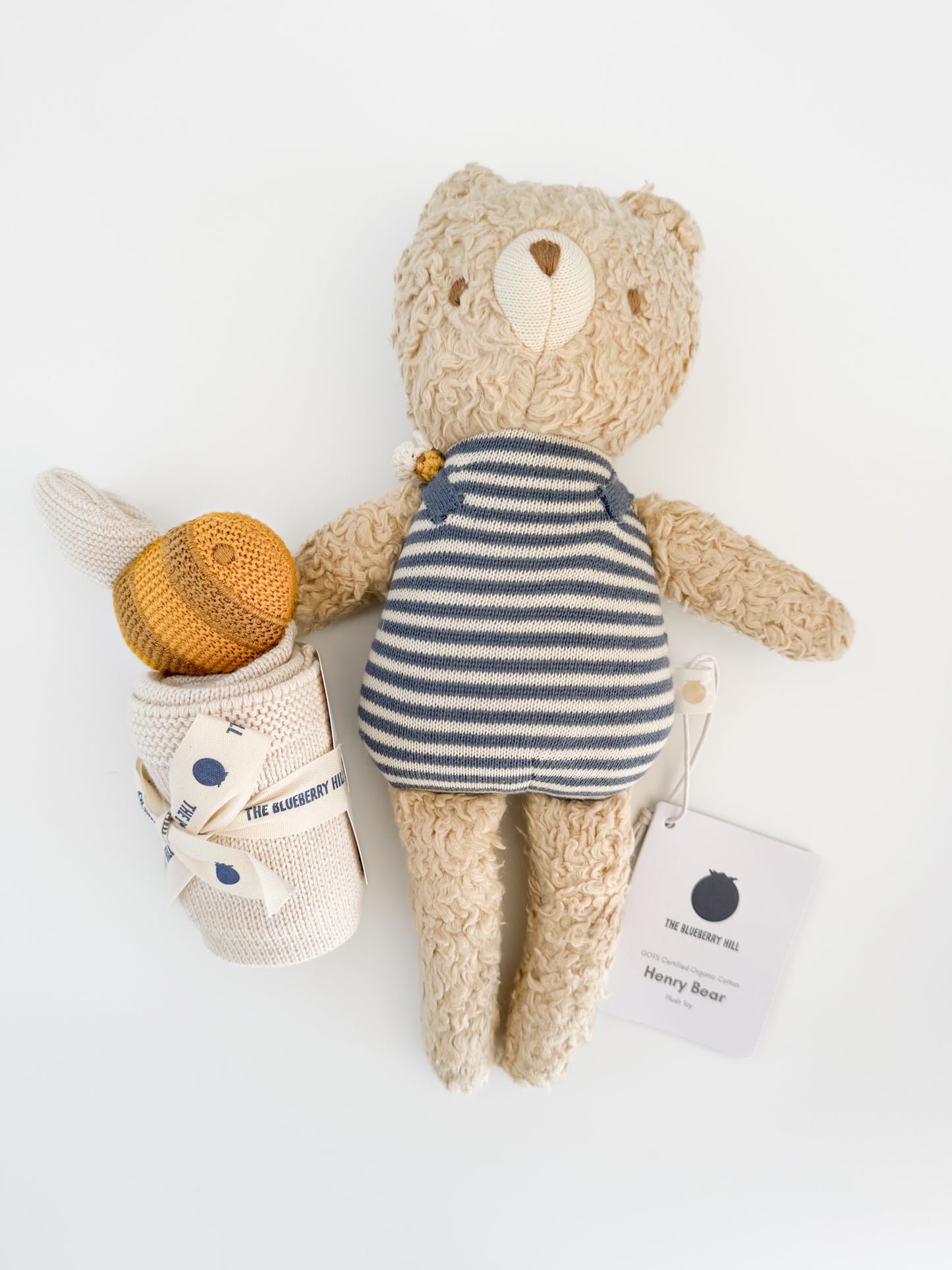 Bee Swaddle and Lovey Set, Bee