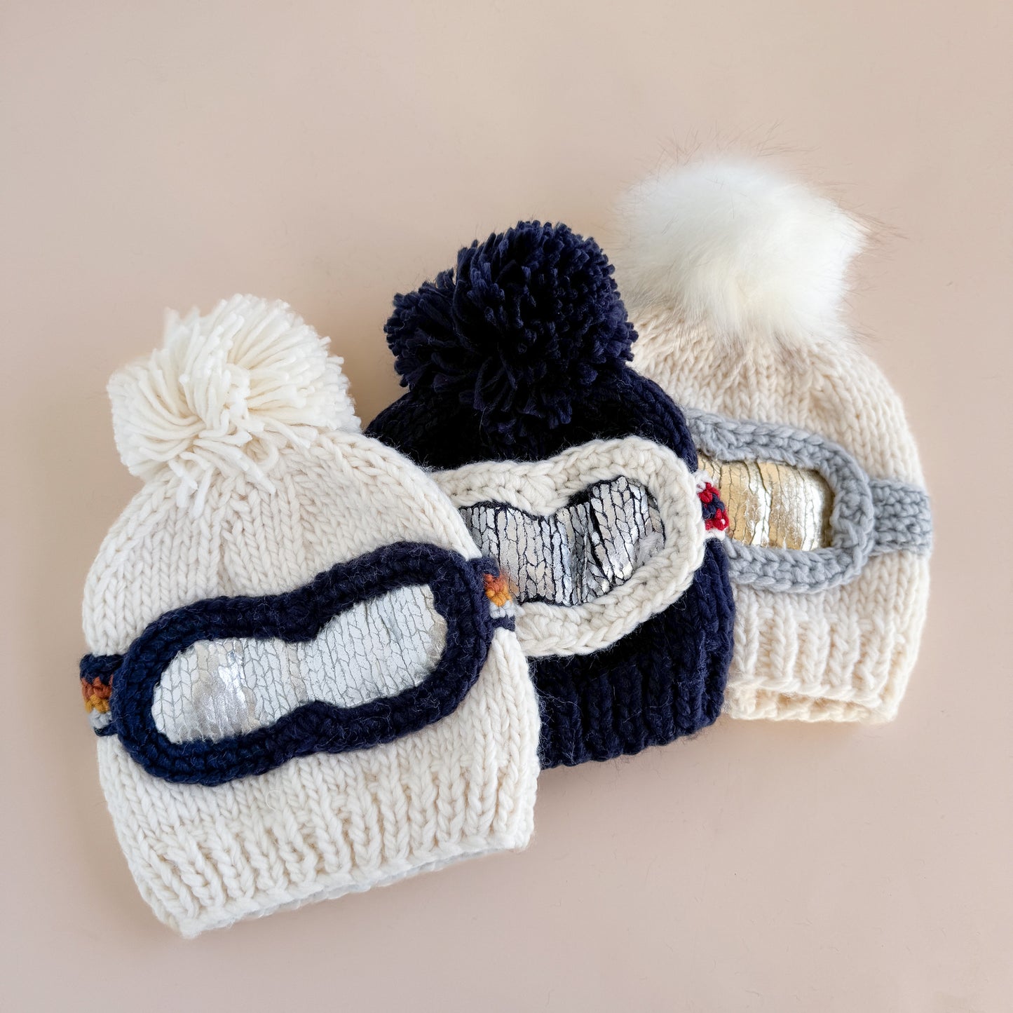 PREORDER Ski Goggles Beanie, Navy