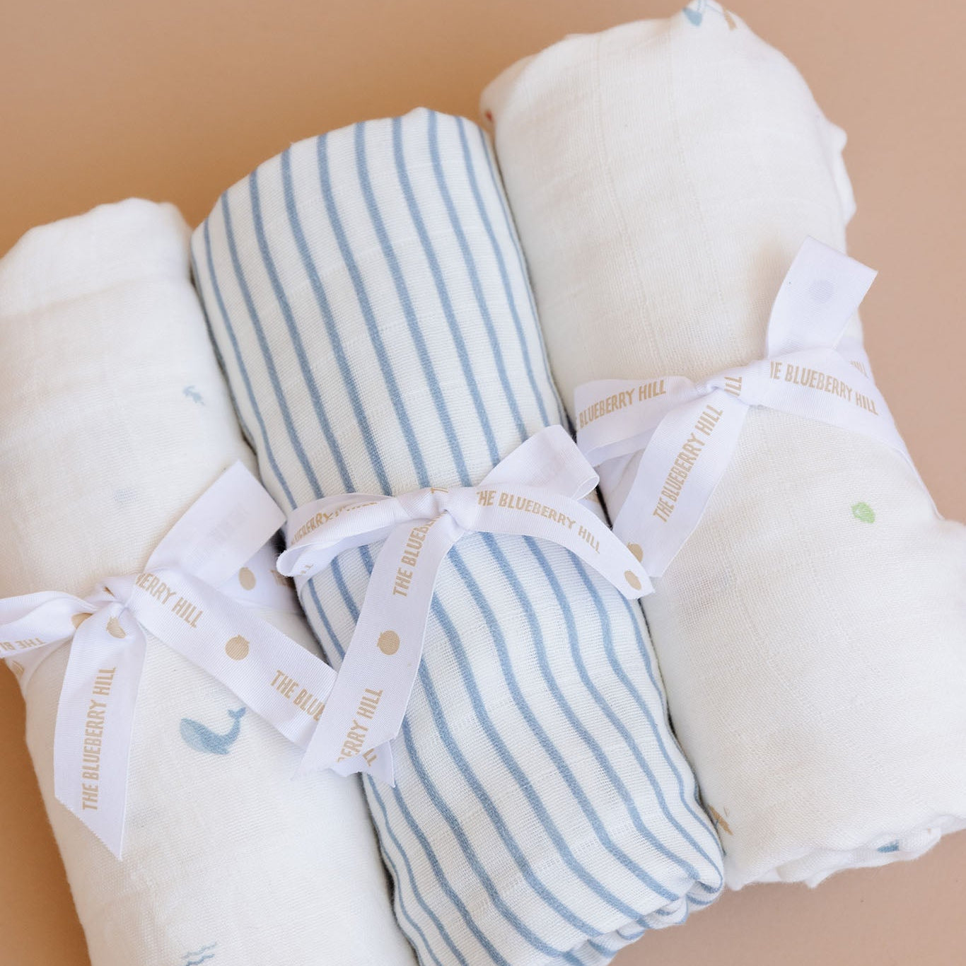 infant summer swaddle Beach Nautical Stripe Swaddle Newborn Organic Cotton Infant Summer Blanket Crab Whale