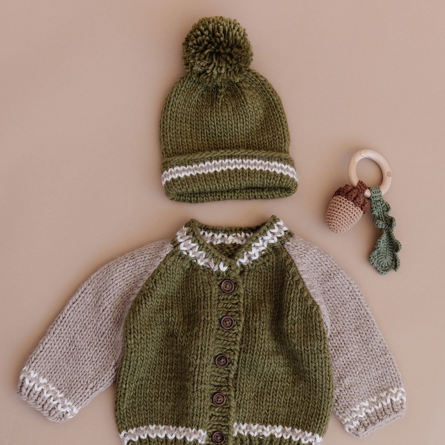 Varsity Beanie, Moss