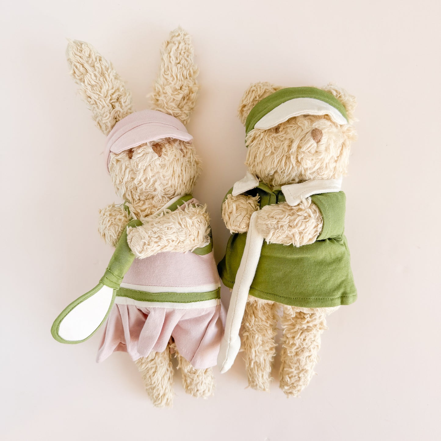 Ruby Bunny Pickleball Plush Toy