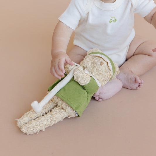 Walter Bear Plush Toy and Golf Onesie Set