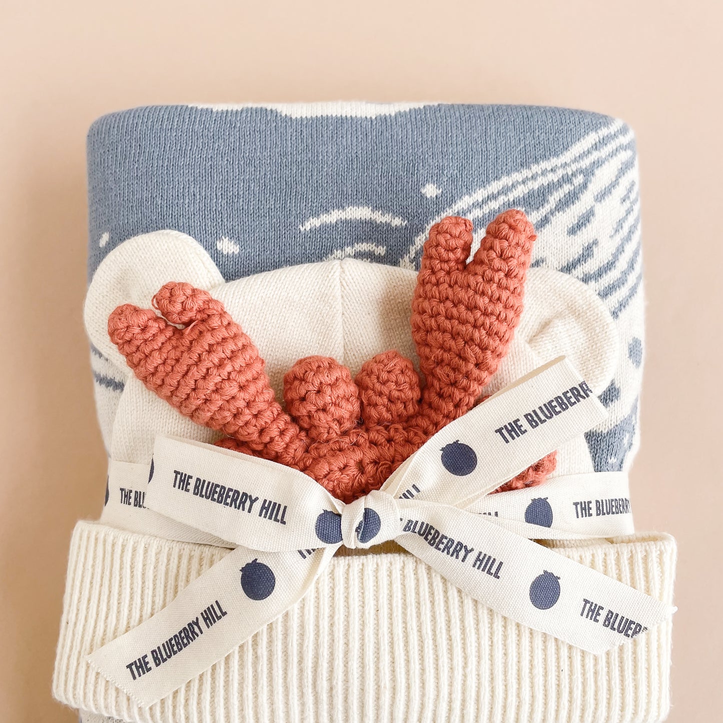Cotton Baby Nautical Gift Set, Crab