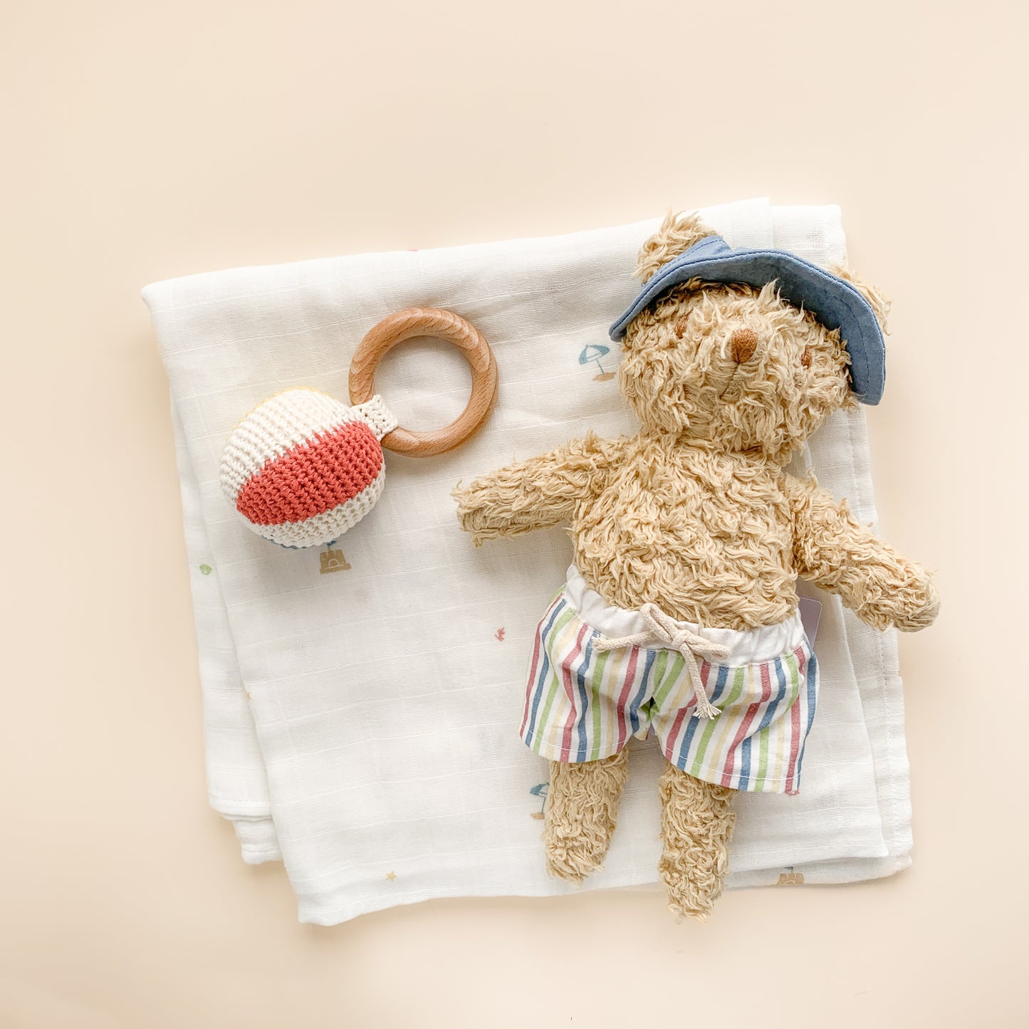 PREORDER Eddie Bear Beach Plush Toy