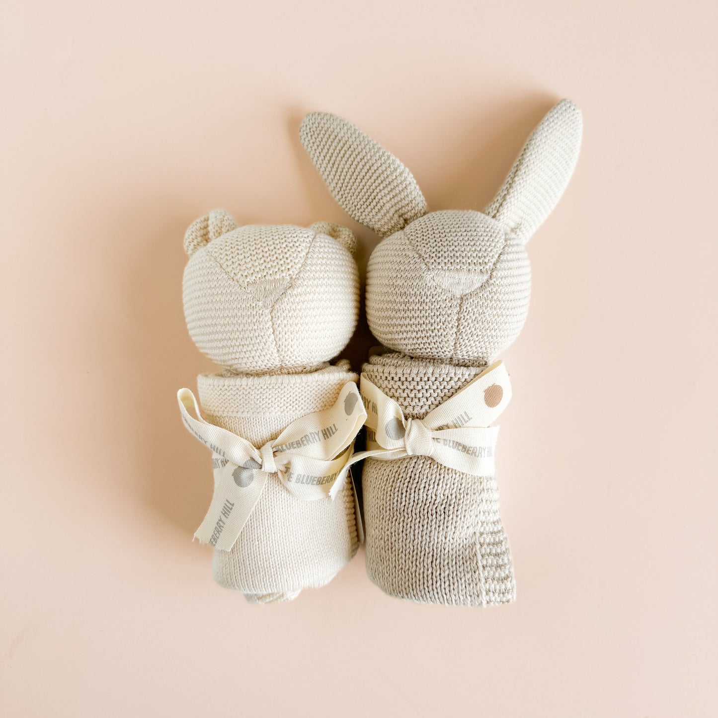 Organic Cotton Bunny Lovey, Birch