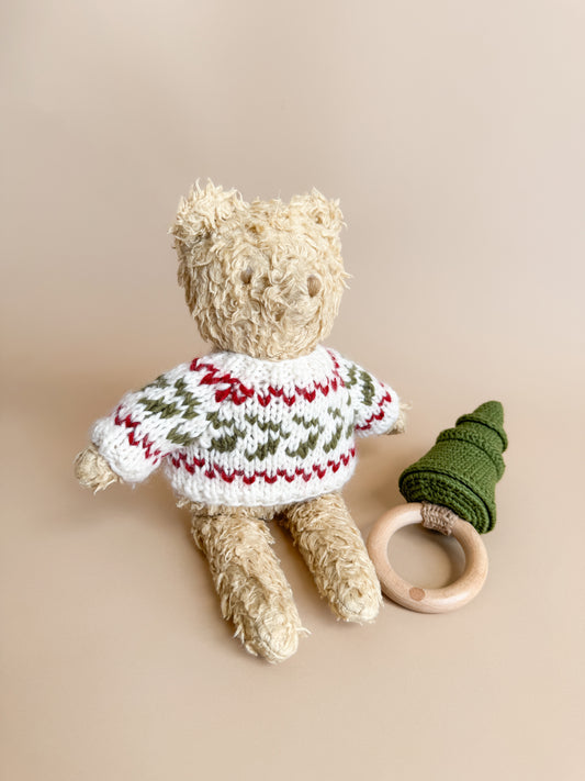 Plush Toy Clothing - Evergreen Cardigan