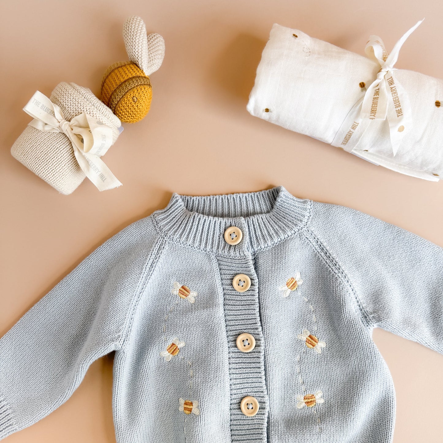 Cotton Bee Cardigan