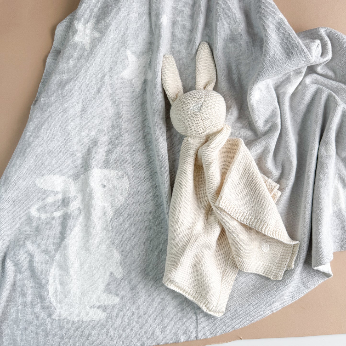 Star Moon Bunny Blanket Gift Set