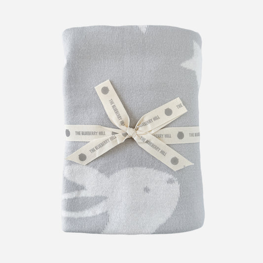 Star Moon Bunny Blanket | Organic Cotton