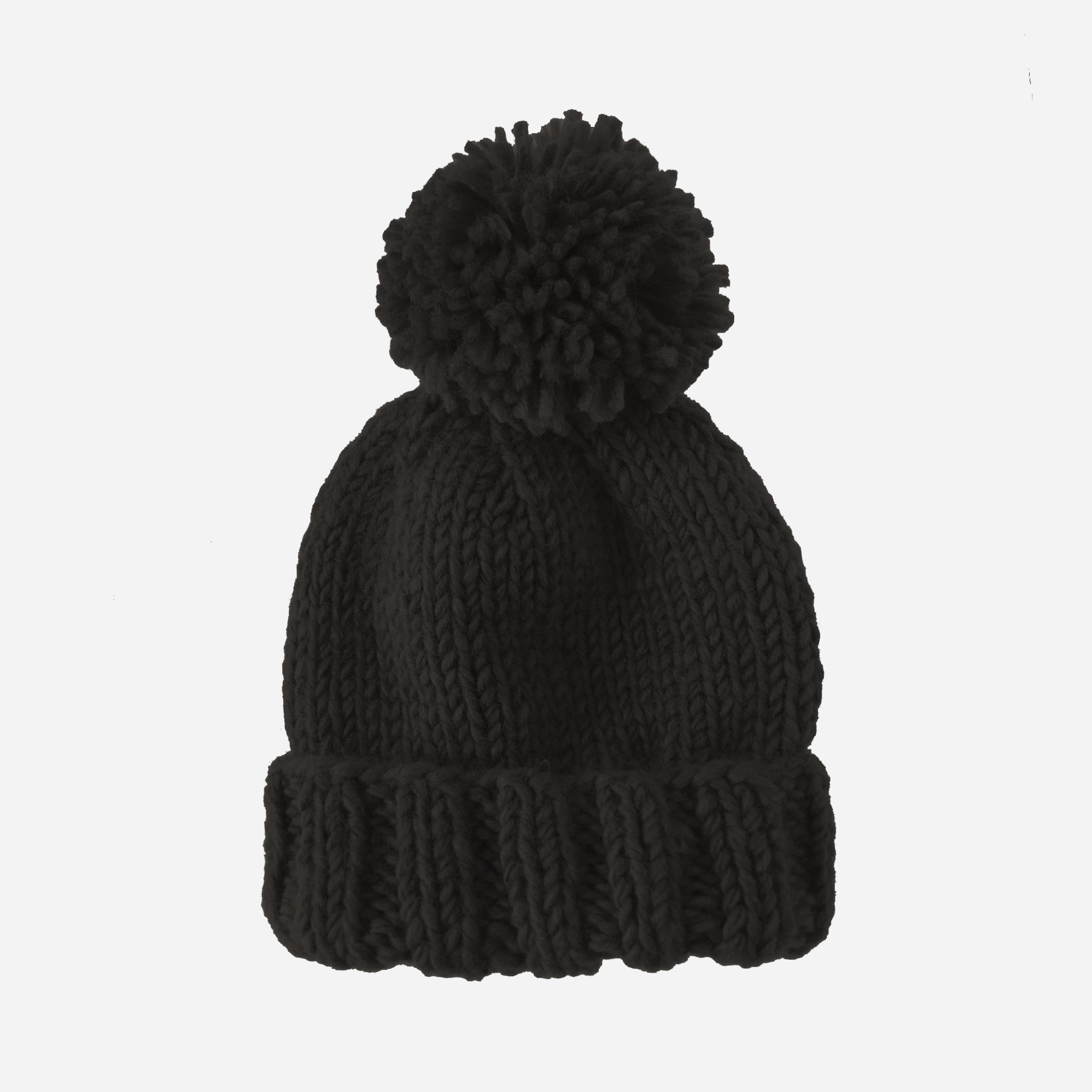 Classic Pom Hat Black