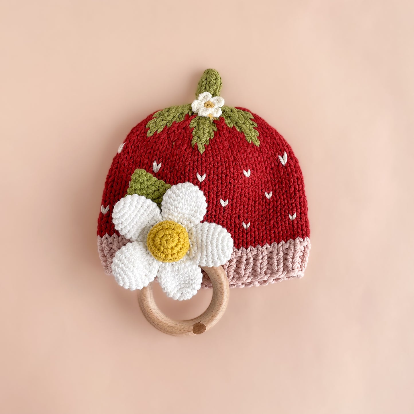 Cotton Strawberry Hat