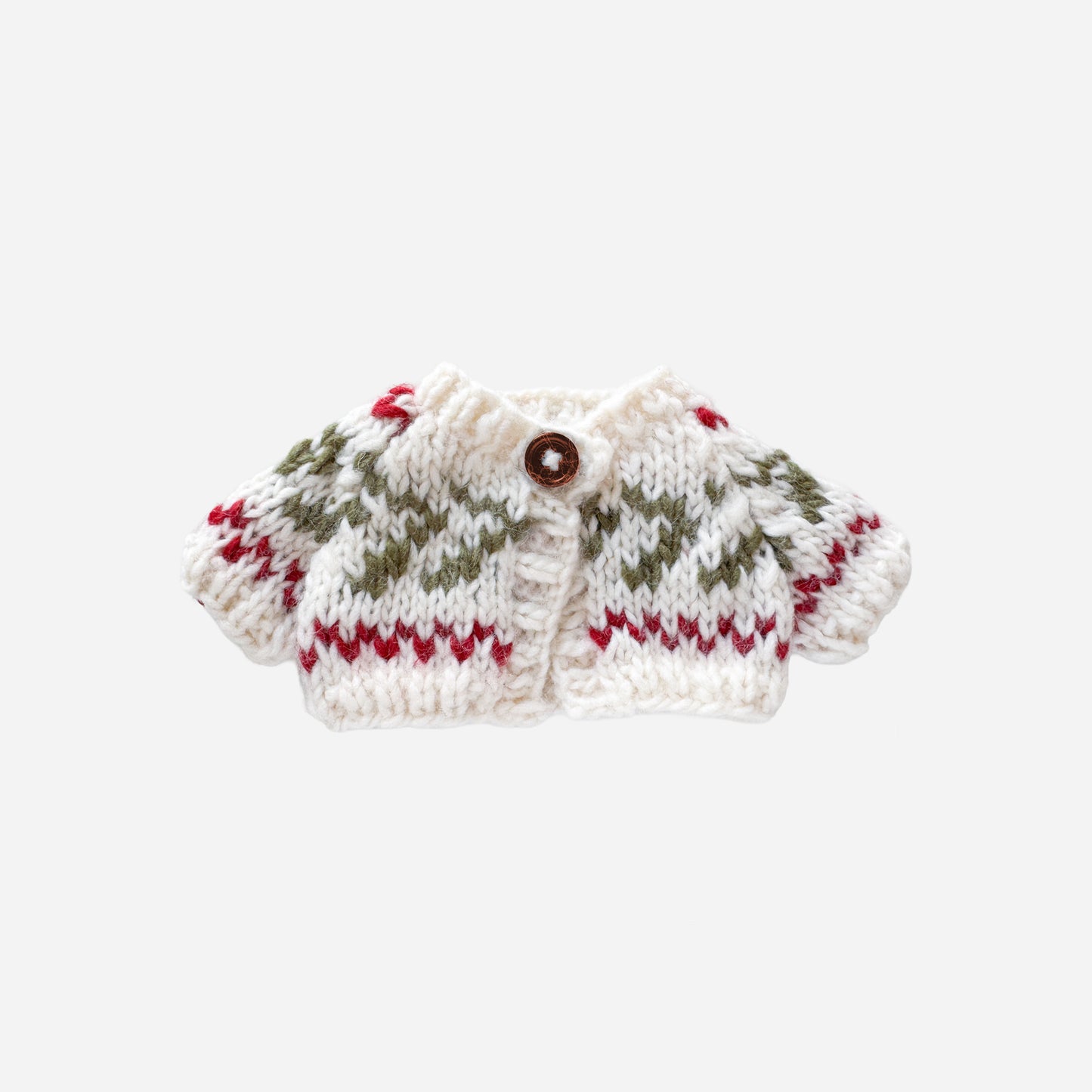 Plush Toy Clothing - Evergreen Cardigan
