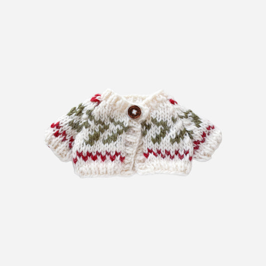 Plush Toy Clothing - Evergreen Cardigan