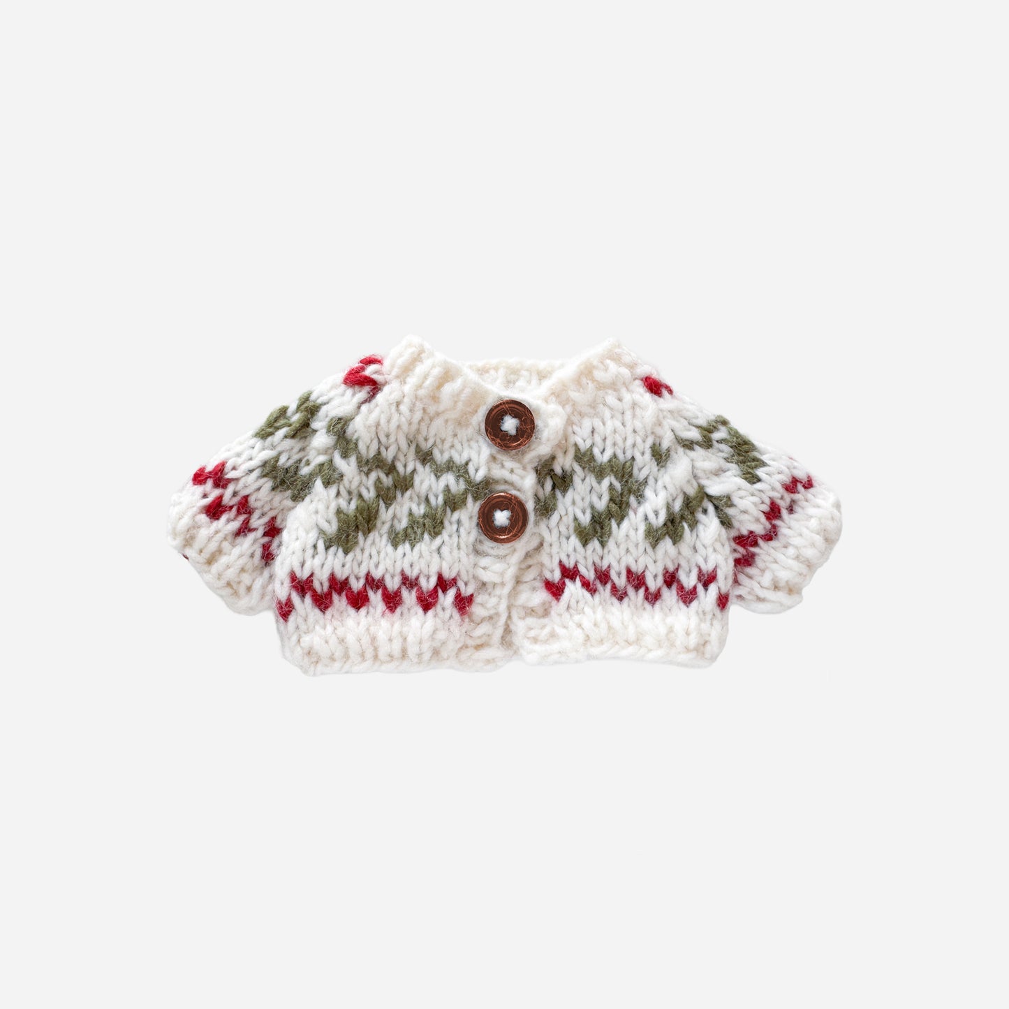 Plush Toy Clothing - Evergreen Cardigan