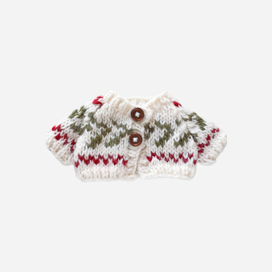 Plush Toy Clothing - Evergreen Cardigan