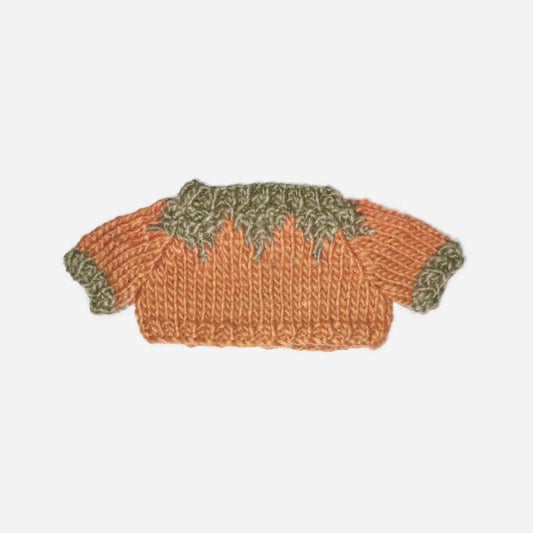 Plush Toy Clothing - Pumpkin Cardigan
