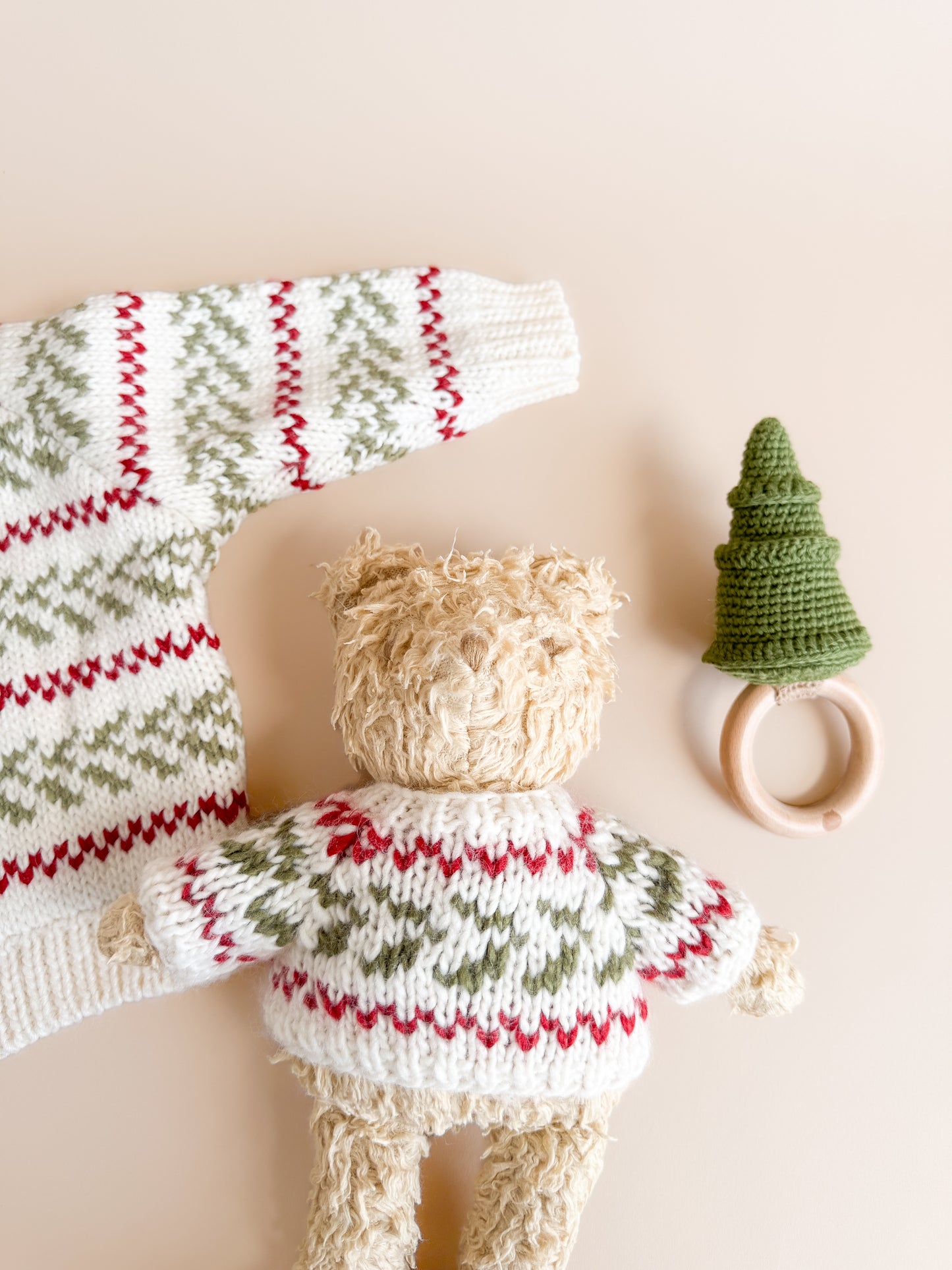 Plush Toy Clothing - Evergreen Cardigan