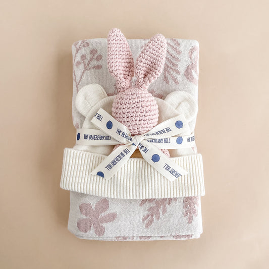 Cotton Baby Floral Gift Set