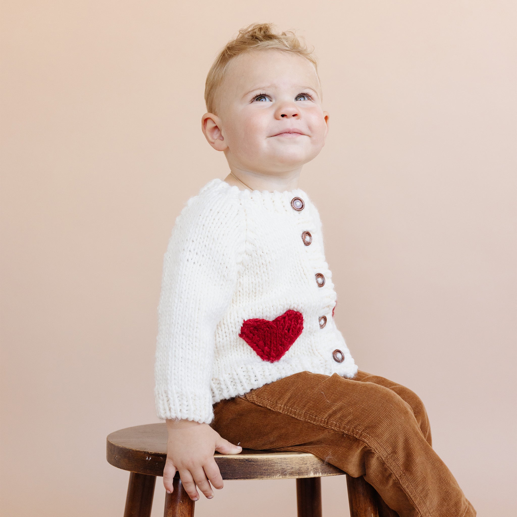 ★24-25FW★RONRON★HAIRY HEART FAIR ISLE KNIT VEST CARDIGAN HAIRY HEART FAIR ISLE KNIT VEST CARDIGAN (2color) - RONRON 론론