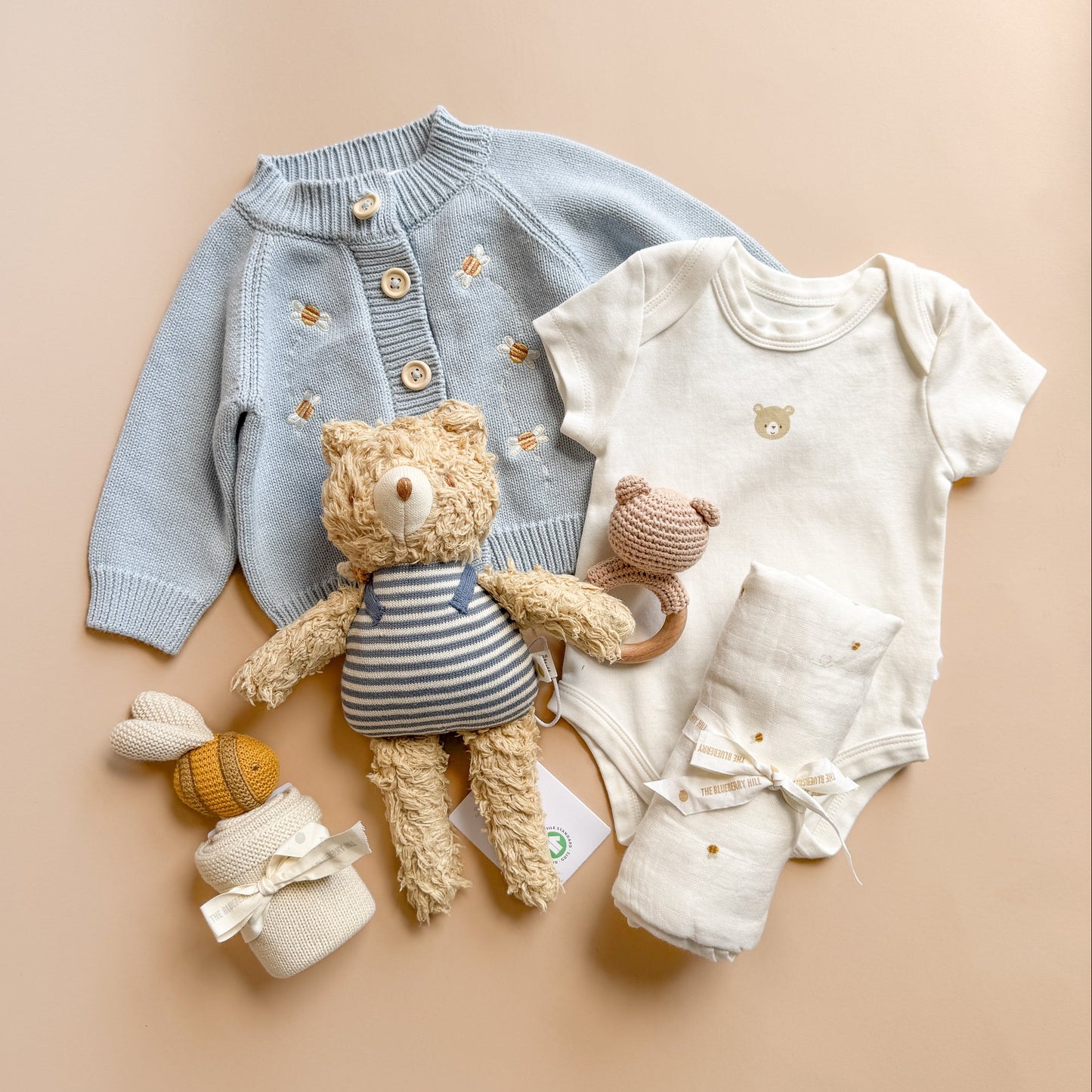 Organic Cotton Bee Lovey
