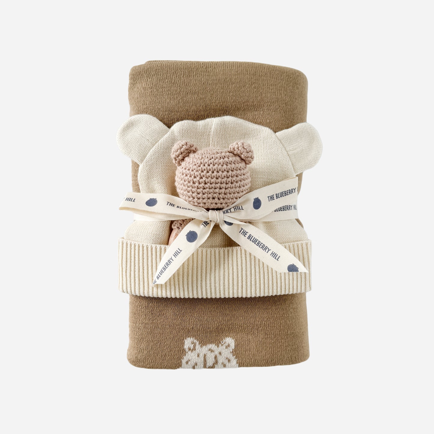 Cotton Baby Honey Bear Gift Set