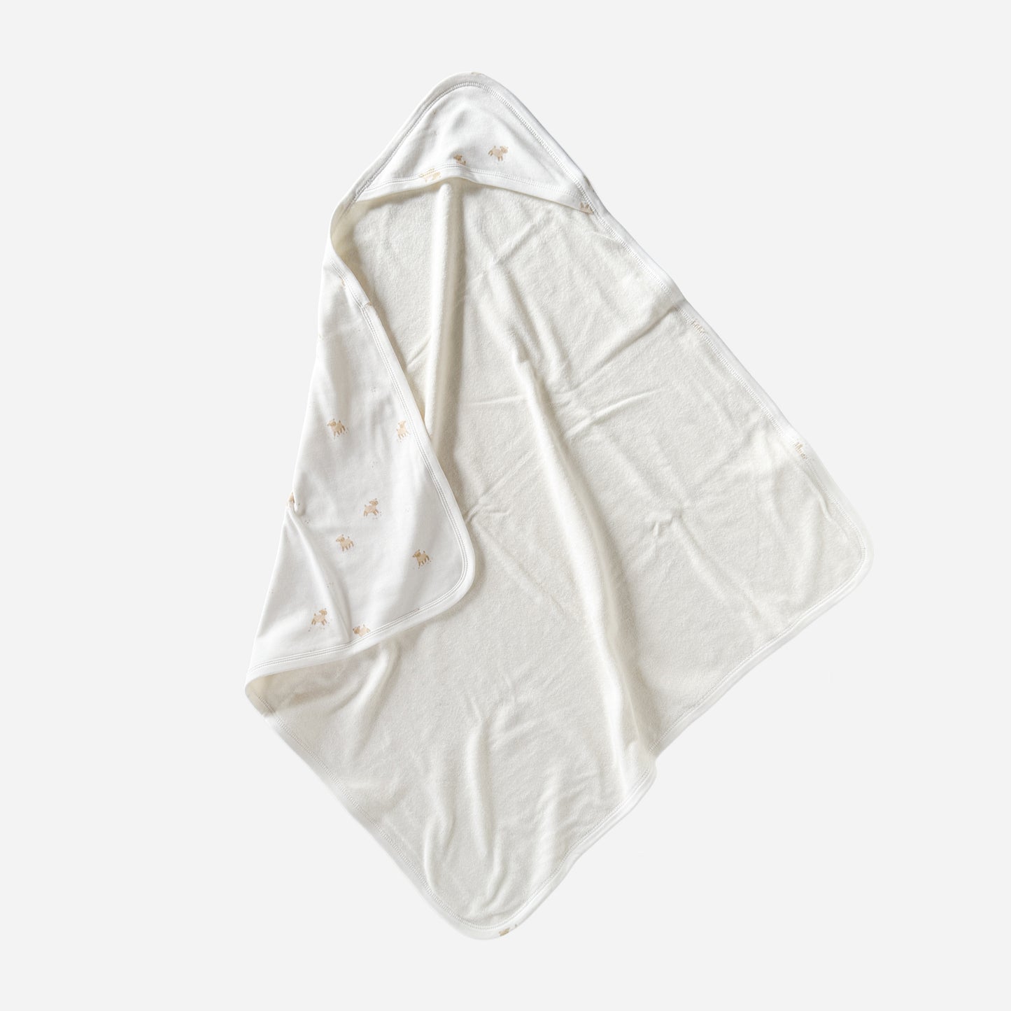 PREORDER Layette Hooded Towel, Lamb