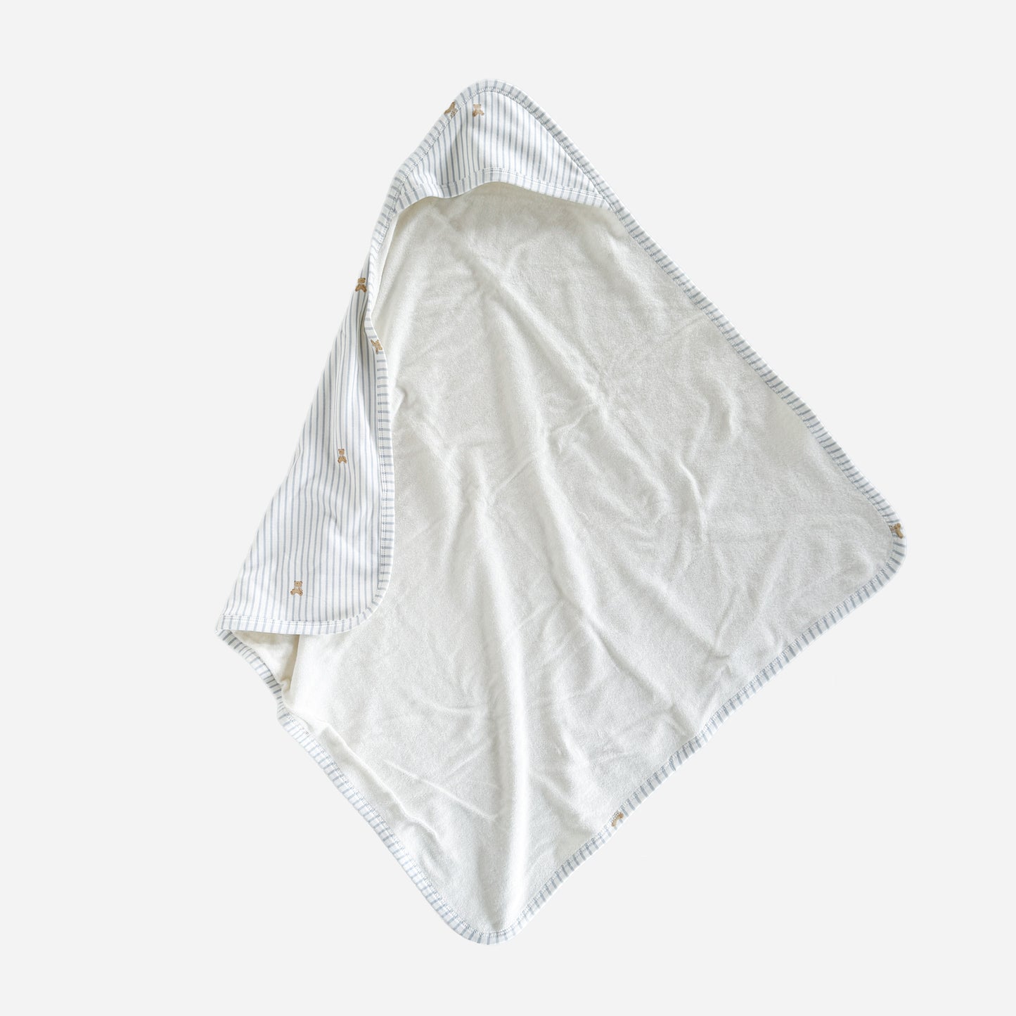 PREORDER Layette Hooded Towel, Teddy Bear