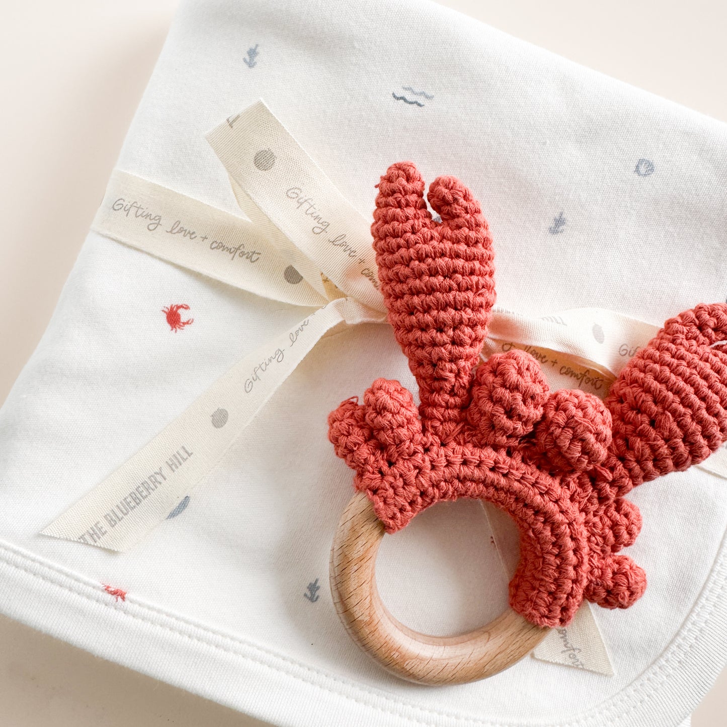 PREORDER Layette Swaddle Blanket, Nautical