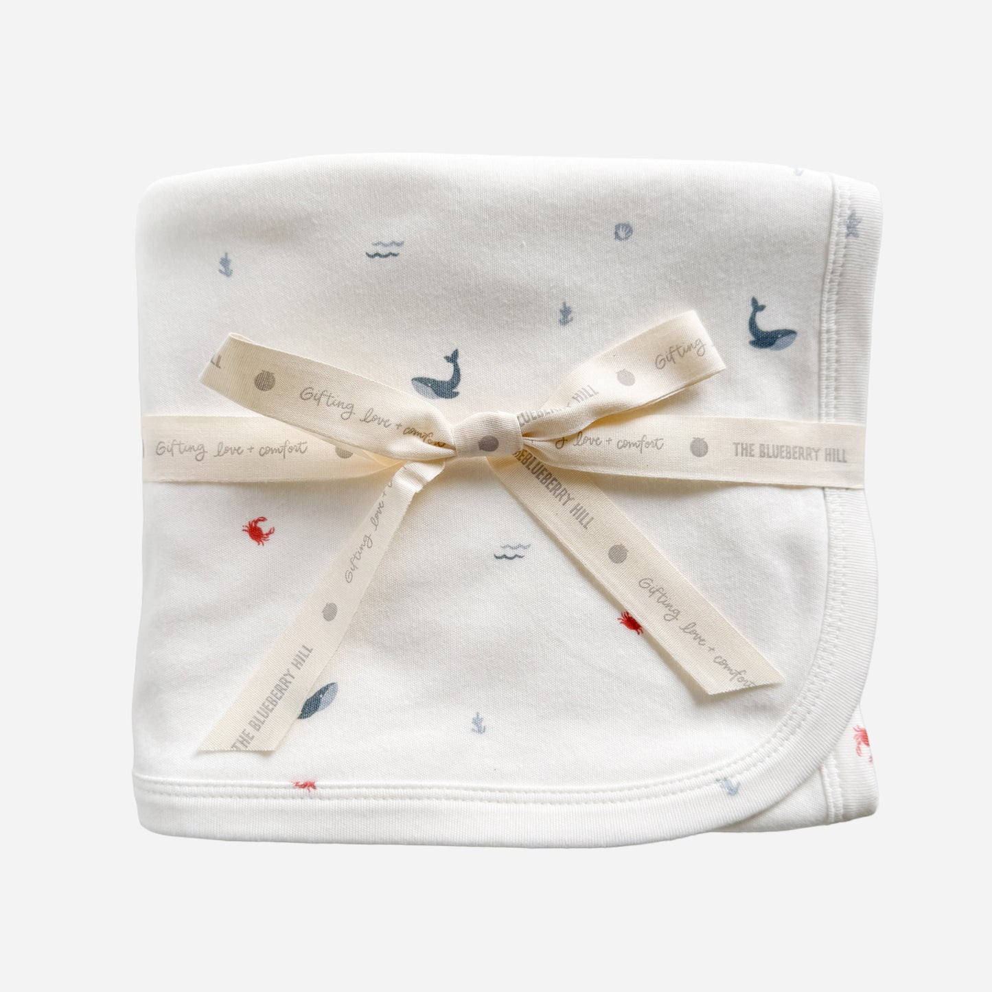 PREORDER Layette Swaddle Blanket, Nautical