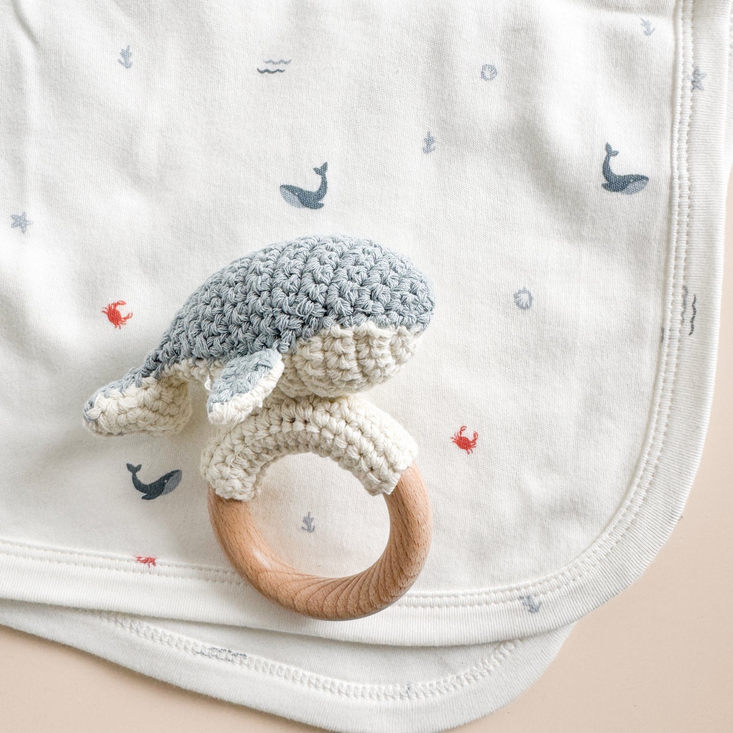 PREORDER Layette Swaddle Blanket, Nautical