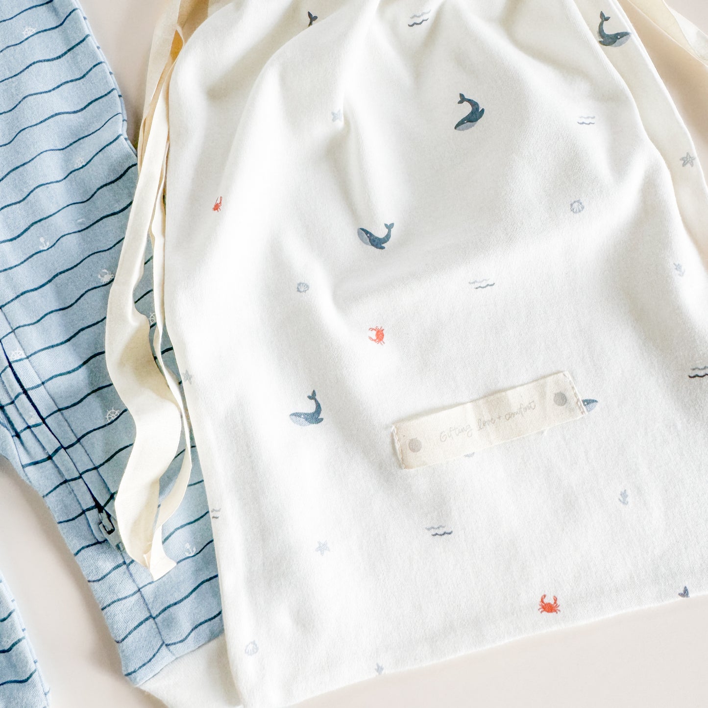 PREORDER Layette Gift Set, Nautical and Waves