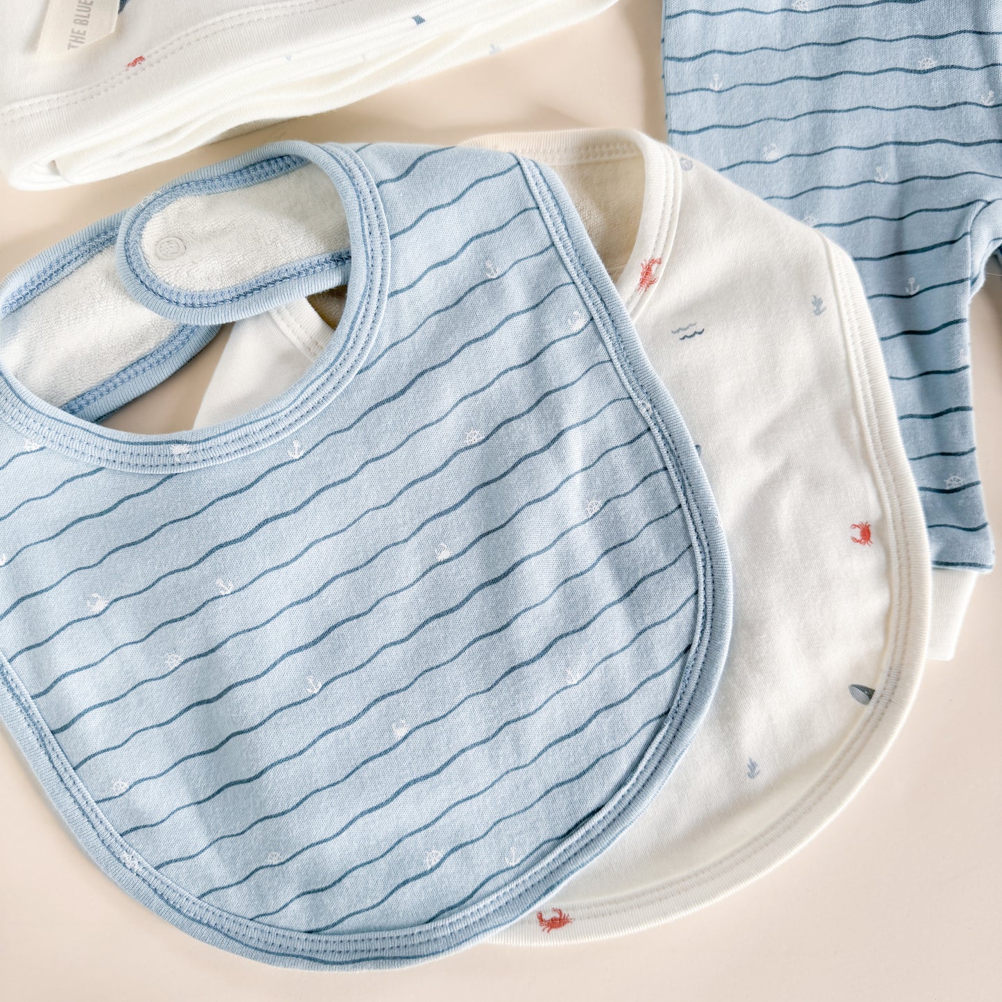PREORDER Layette Gift Set, Nautical and Waves