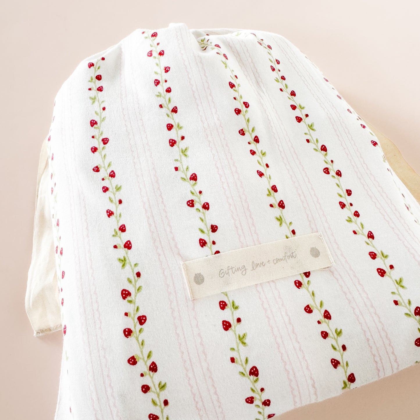 PREORDER Layette Gift Set, Strawberry and Rose