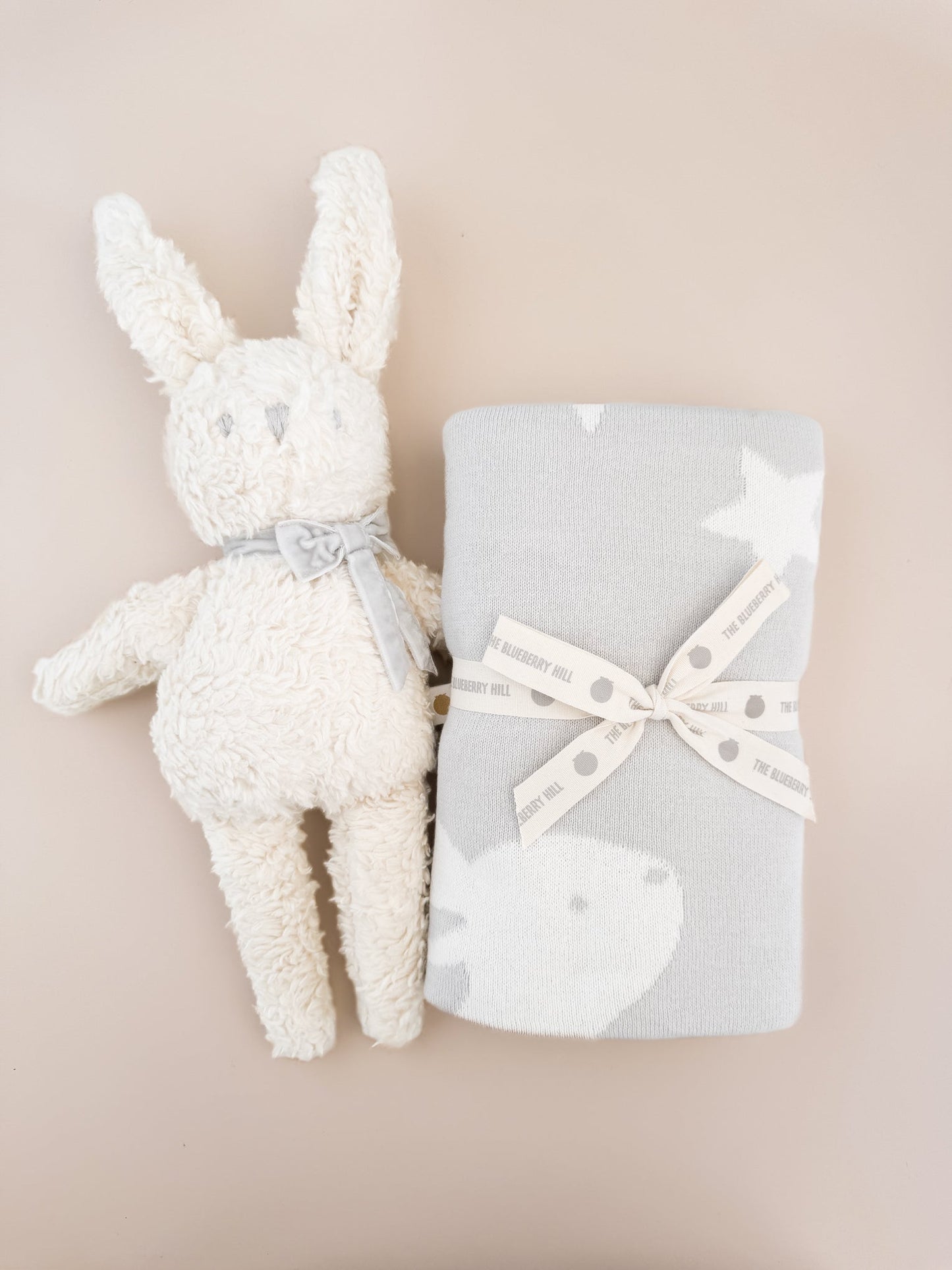 Star Moon Blanket Bunny Plush Toy Gift Set