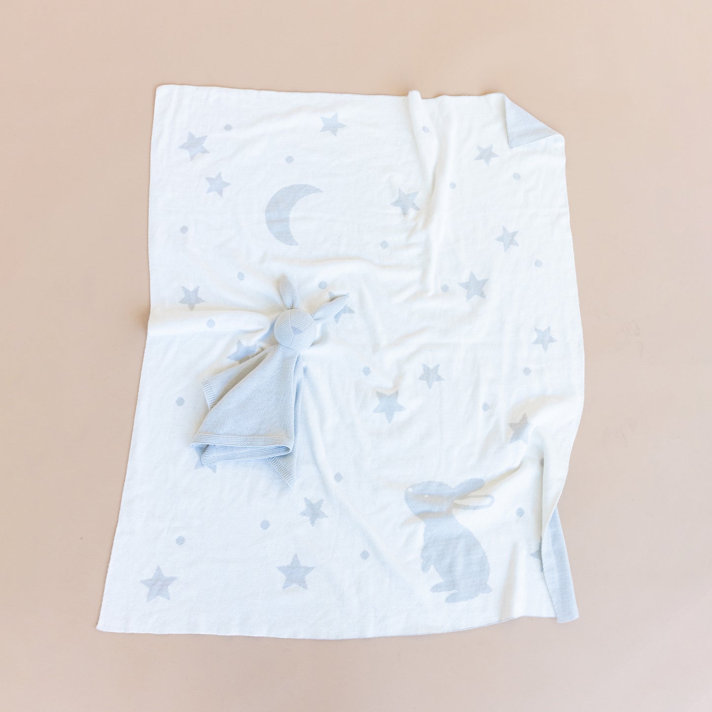 Star Moon Bunny Blanket Gift Set