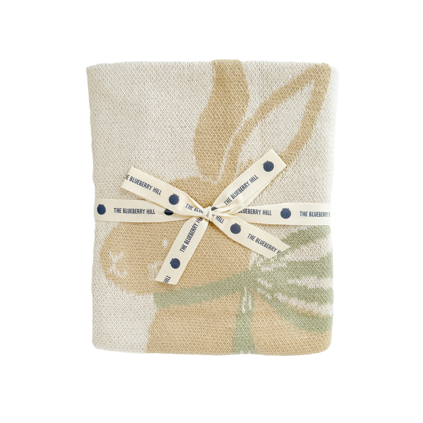 Pastel Bunny Blanket and Plush Toy Blush Gift Set