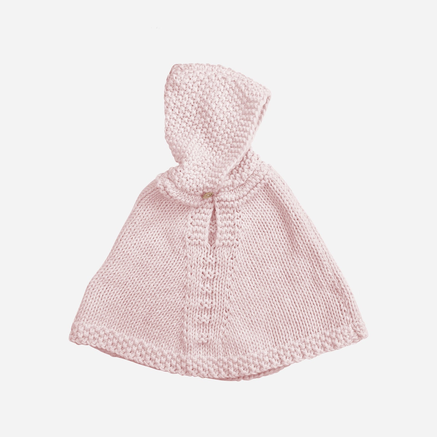 Poncho with hood - Pink