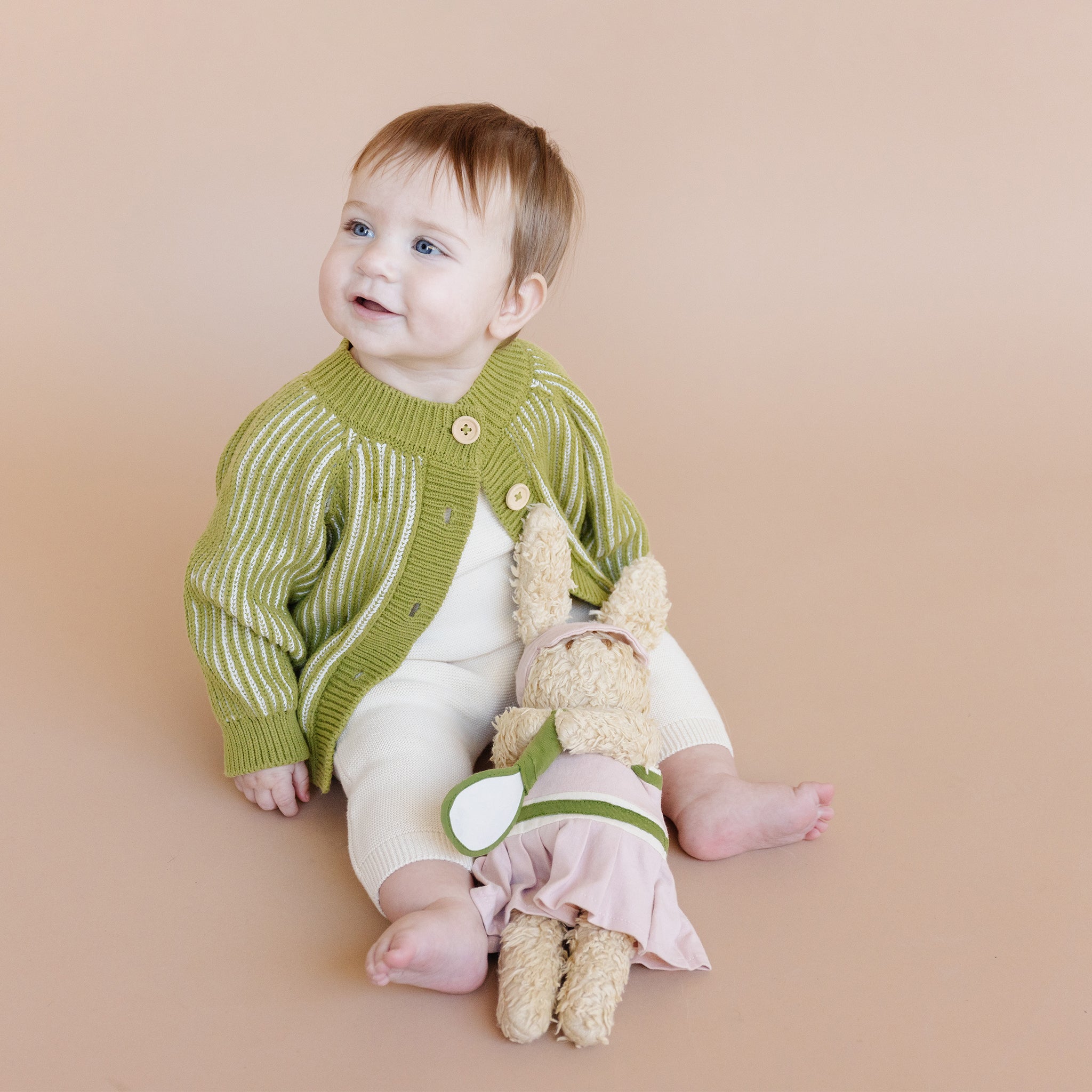 Pickleball Bunny Plush Doll Stuffed Toy Baby Kids Organic – The