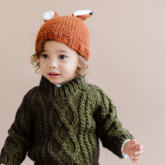 Fisherman Sweater - Moss