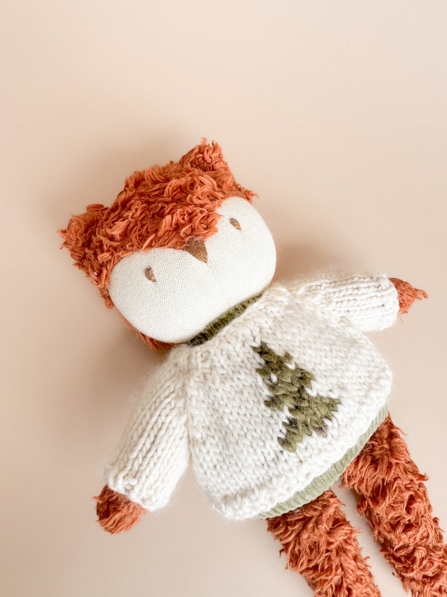 Plush Toy Clothing - Tree Sweater