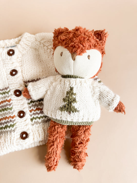Plush Toy Clothing - Tree Sweater