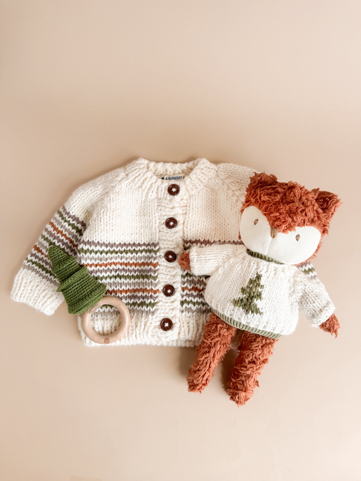 Plush Toy Clothing - Tree Sweater