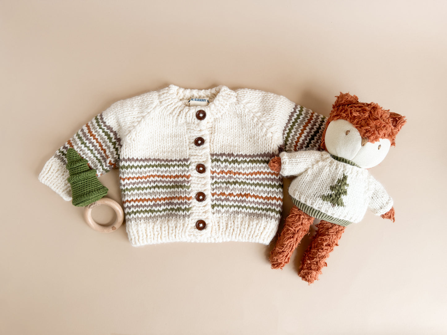 Plush Toy Clothing - Tree Sweater
